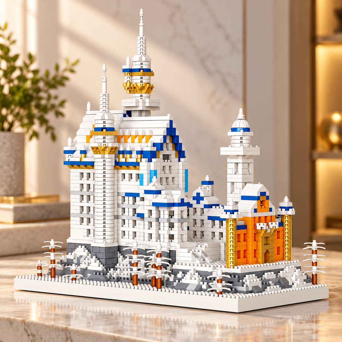 BRICKRIVO Wintercrest Castle Building Set