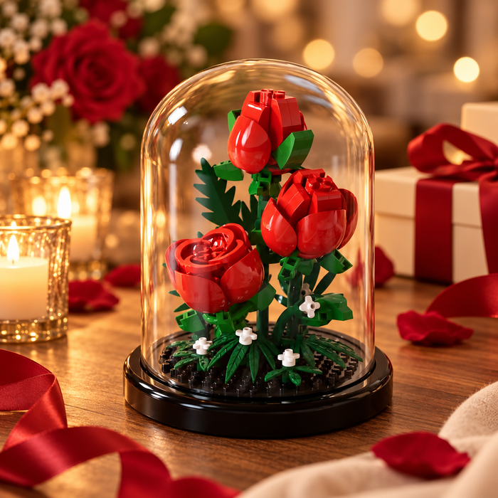 BRICKRIVO Forever Roses Building Set
